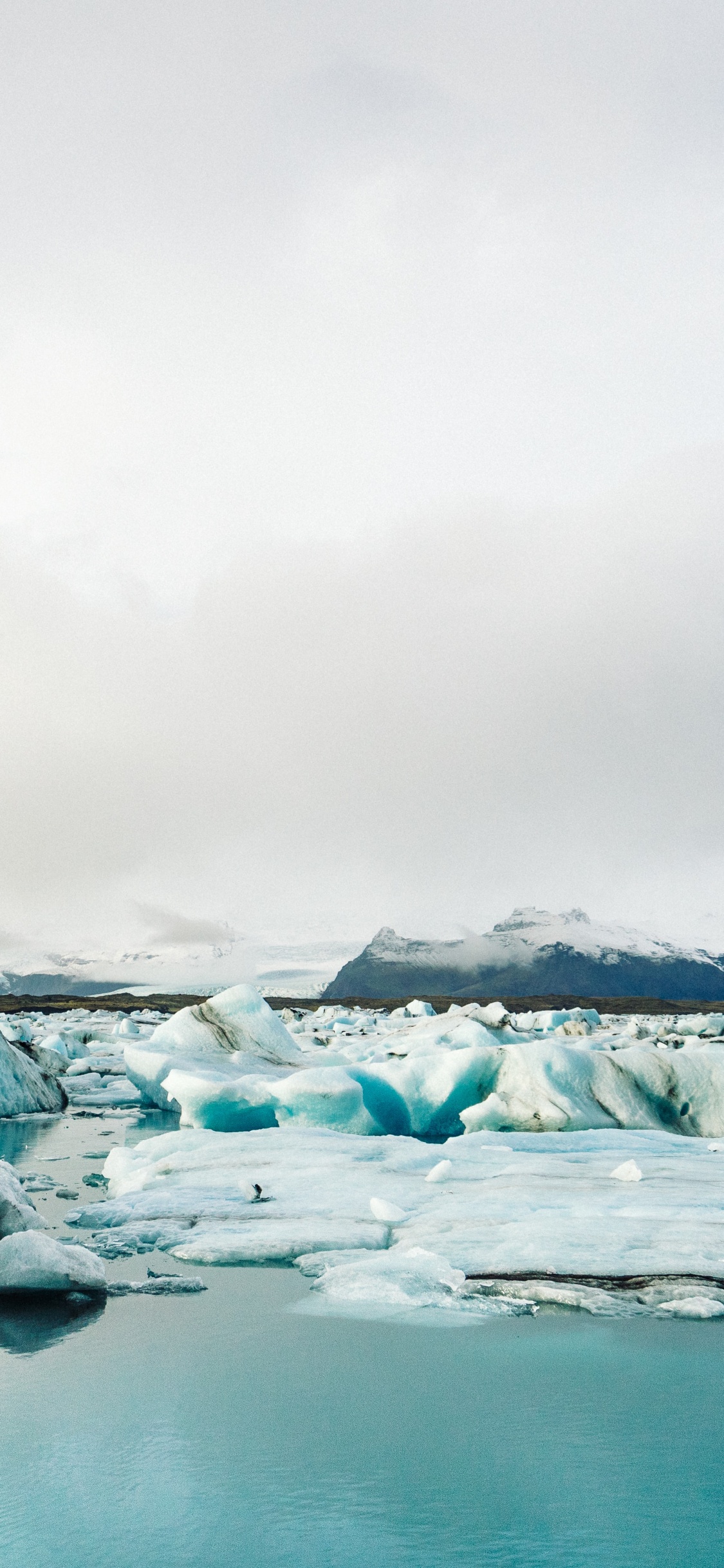Glacier, Vatnajokull, Glacier Cave, Snfellsjkull, Fjord. Wallpaper in 1125x2436 Resolution