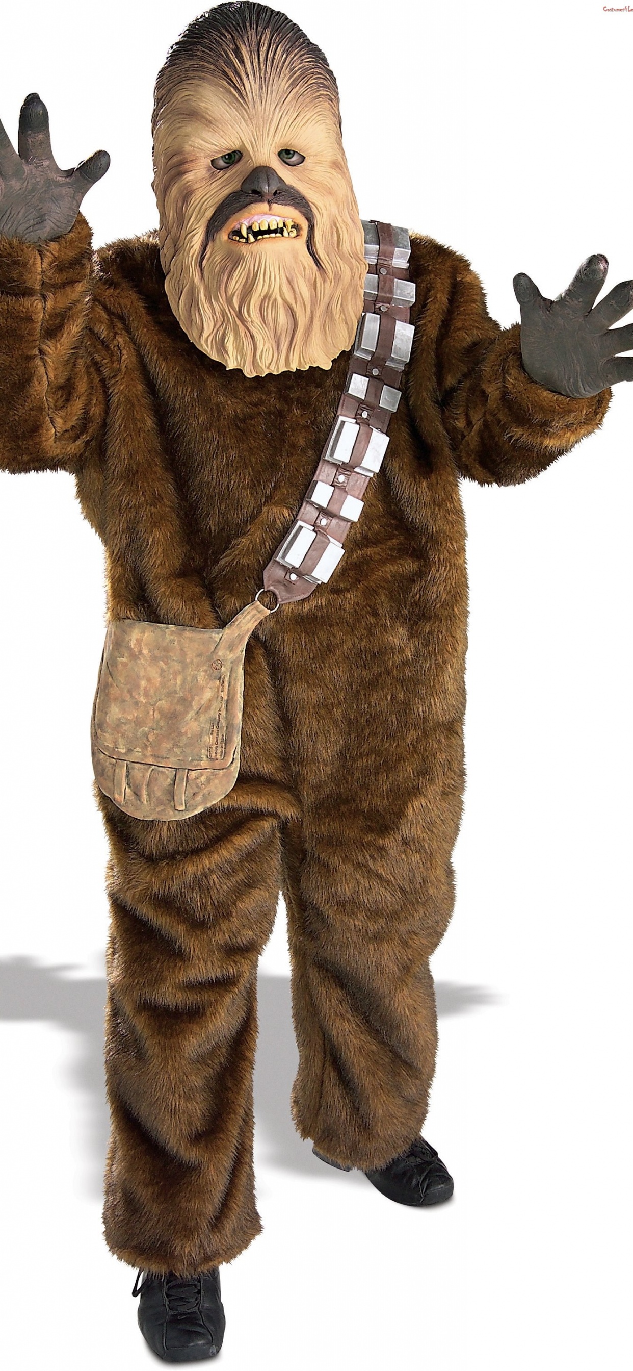 Chewbacca, Costume, Halloween Costume, Star Wars, Fur. Wallpaper in 1242x2688 Resolution