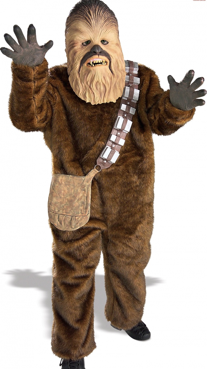 Chewbacca, Costume, Halloween Costume, Star Wars, Fur. Wallpaper in 720x1280 Resolution