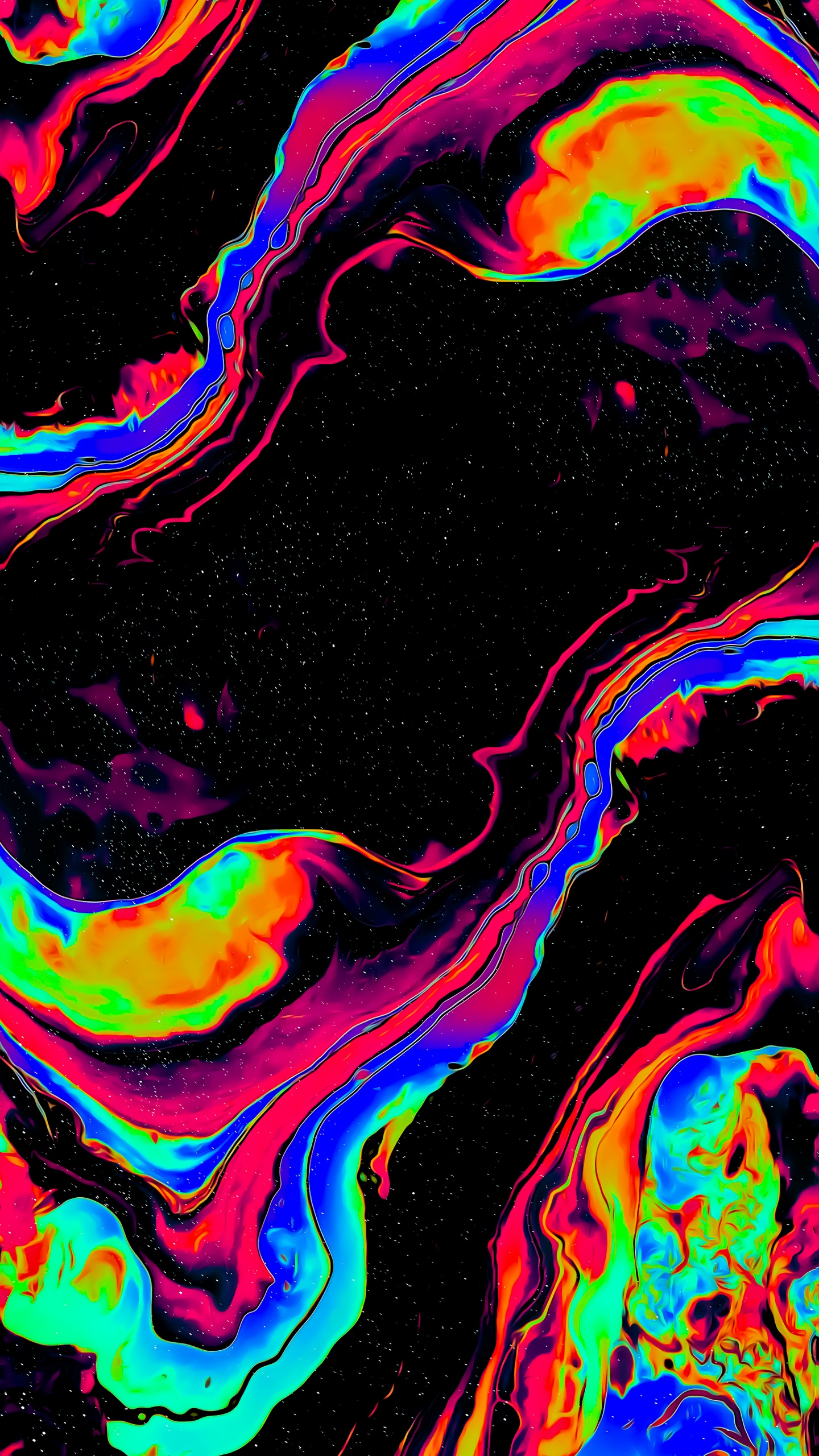 Murciélagos en el Ático Malavida, Arte, Rojo, Magenta, Patrón. Wallpaper in 1440x2560 Resolution