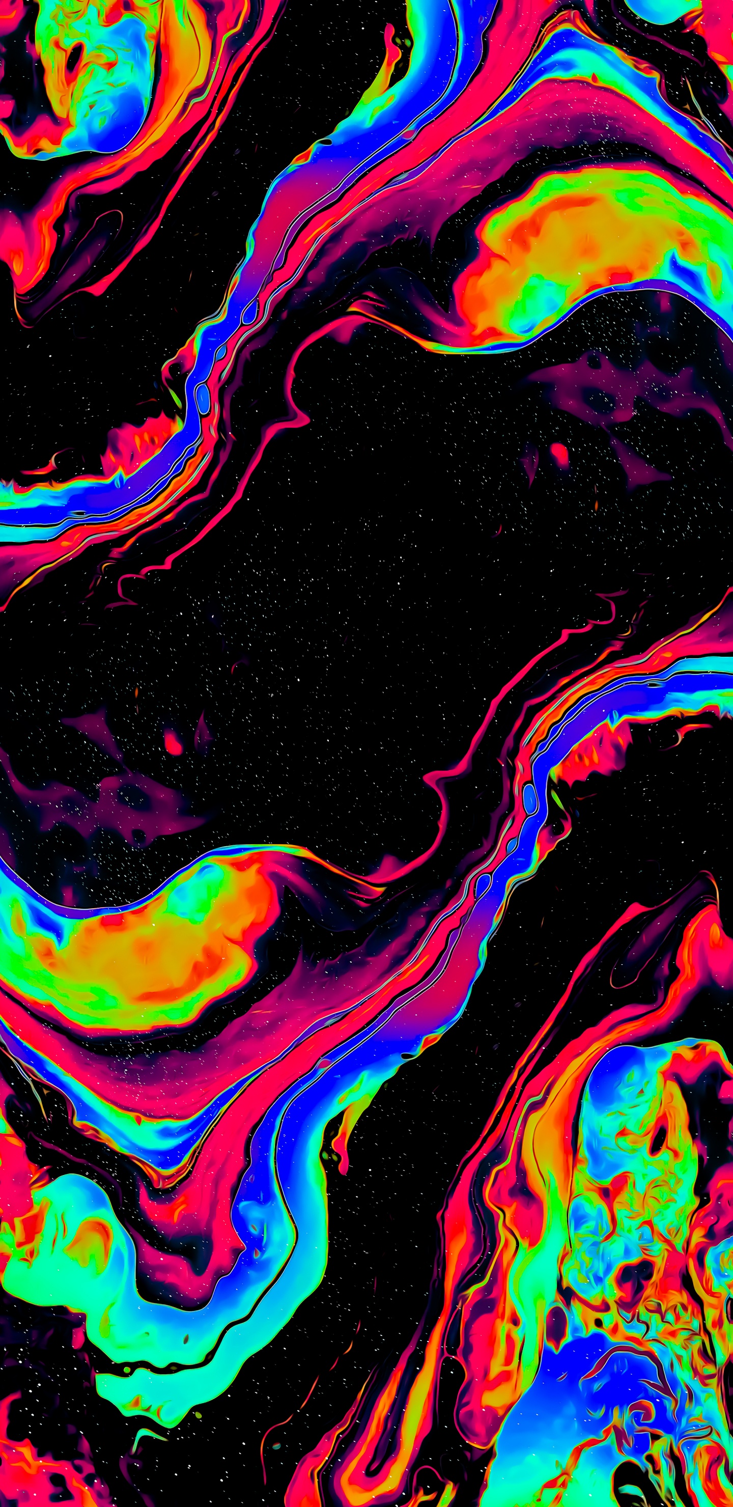 Murciélagos en el Ático Malavida, Arte, Rojo, Magenta, Patrón. Wallpaper in 1440x2960 Resolution