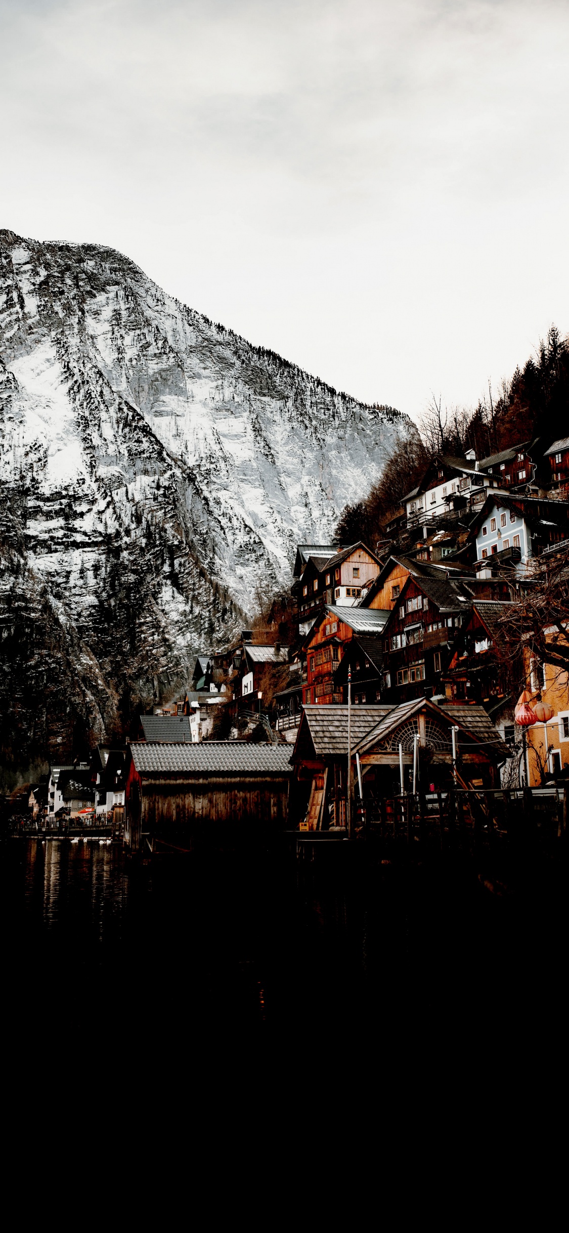 Massivs, Wand26, Hochland, Schnee, Naturlandschaft. Wallpaper in 1125x2436 Resolution