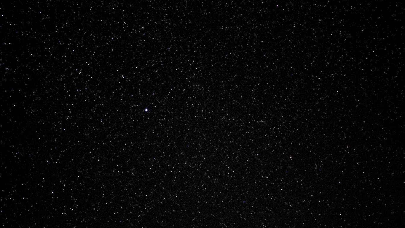 Stars in The Sky During Night Time. Wallpaper in 1366x768 Resolution
