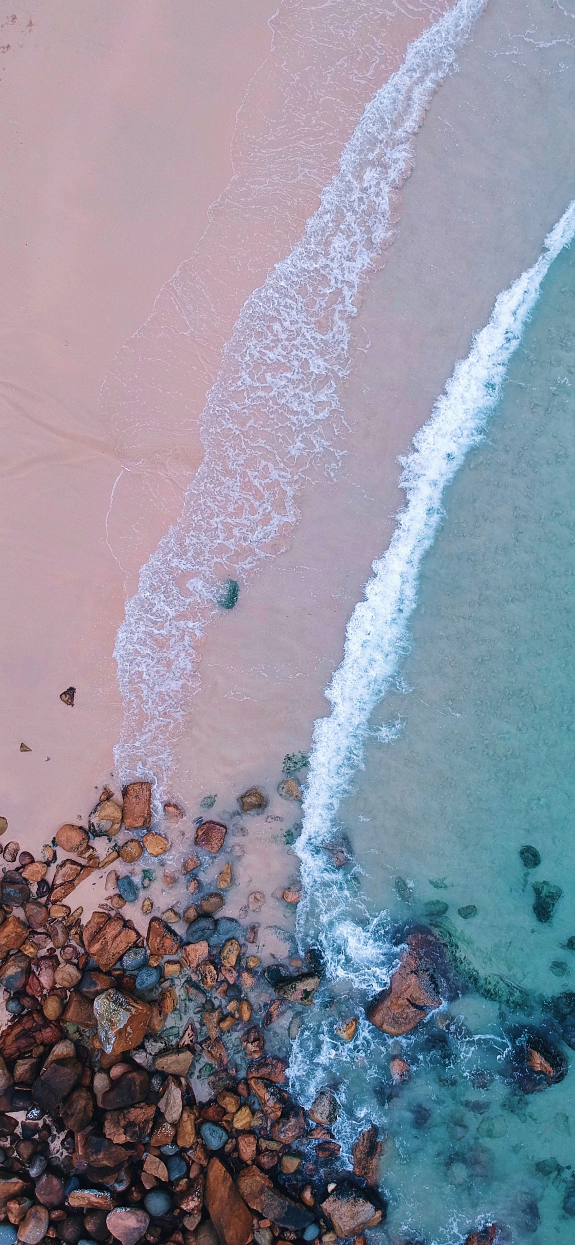 Water, Sea, Beach, Line, Stucco. Wallpaper in 1125x2436 Resolution