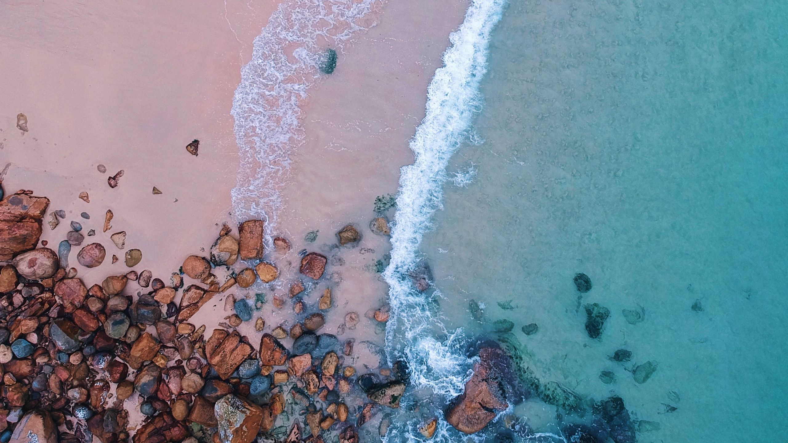 Water, Sea, Beach, Line, Stucco. Wallpaper in 2560x1440 Resolution