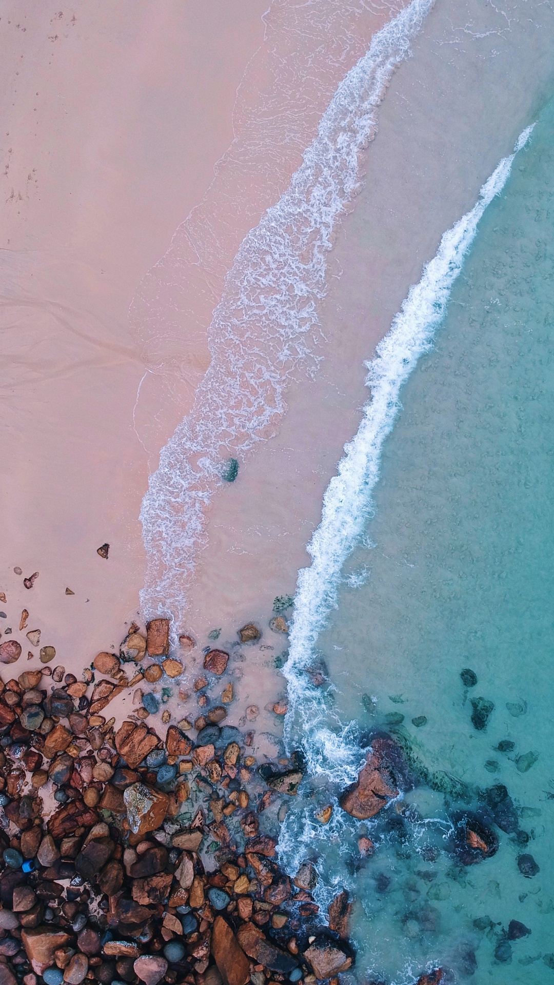 大海, 粉刷, 石膏, 沙 壁纸 1080x1920 允许