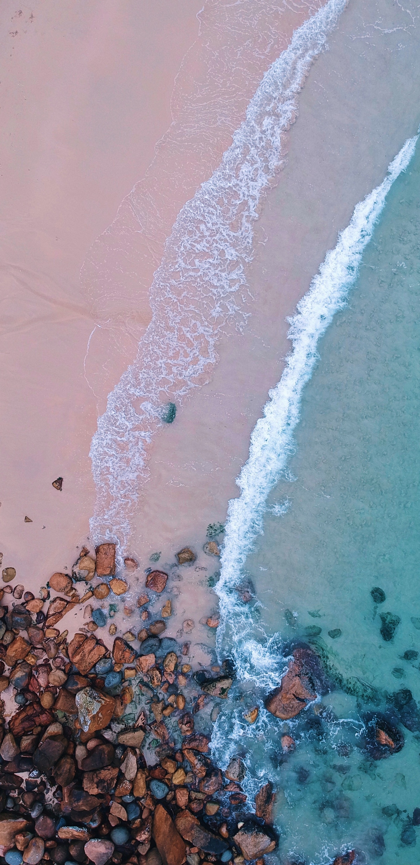 Eau, Mer, Plage, Ligne, Stuc. Wallpaper in 1440x2960 Resolution