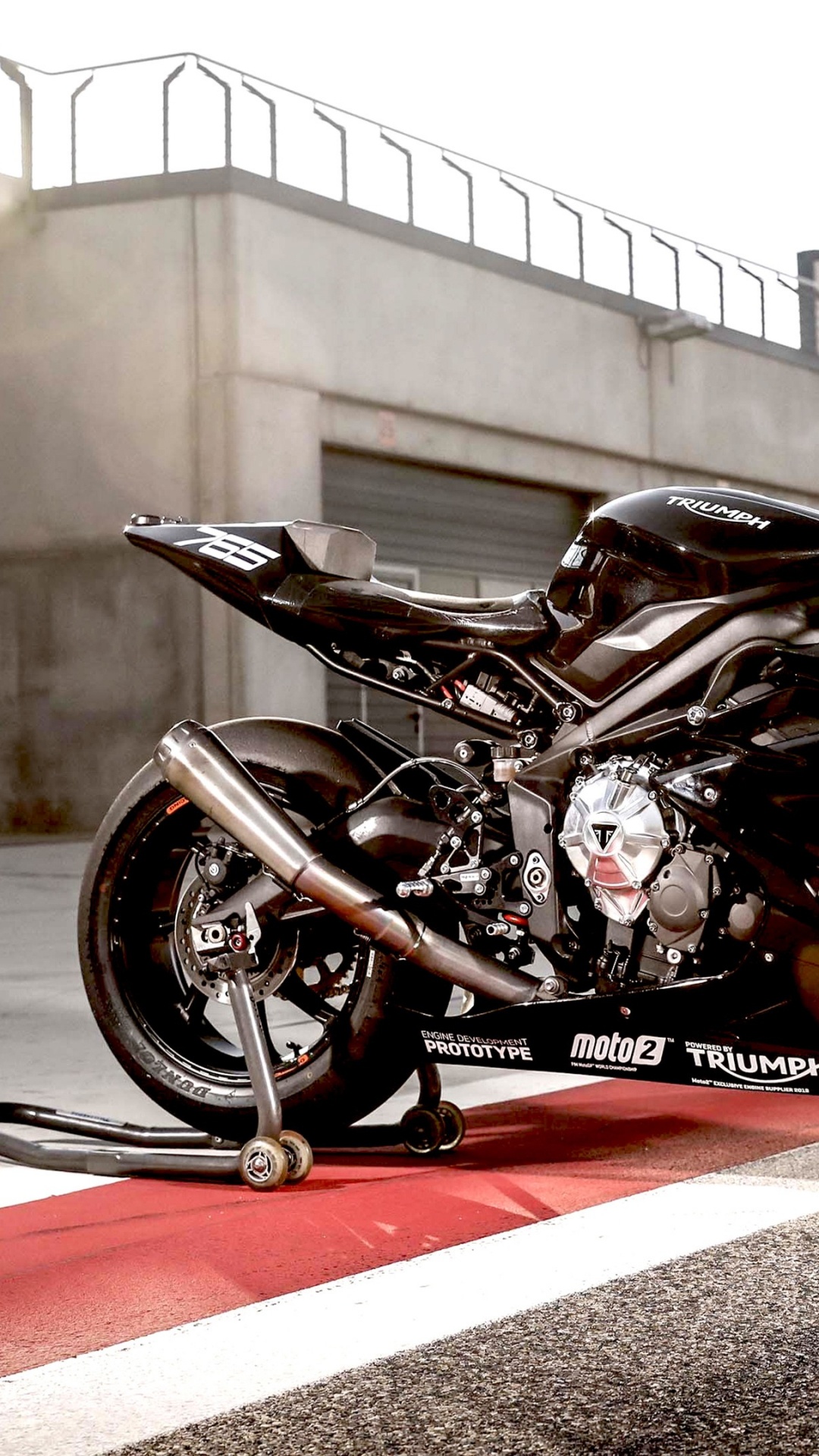 Triumph Motorcycles Ltd, 2019 Moto2 Season, Triumph Daytona, Motorcycle, mv Agusta. Wallpaper in 1080x1920 Resolution