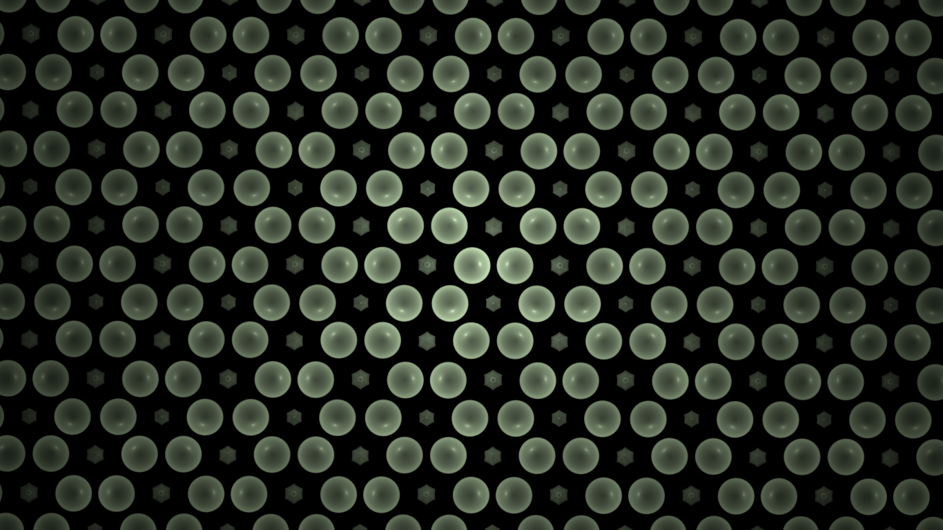 Textil de Lunares en Blanco y Negro. Wallpaper in 1366x768 Resolution