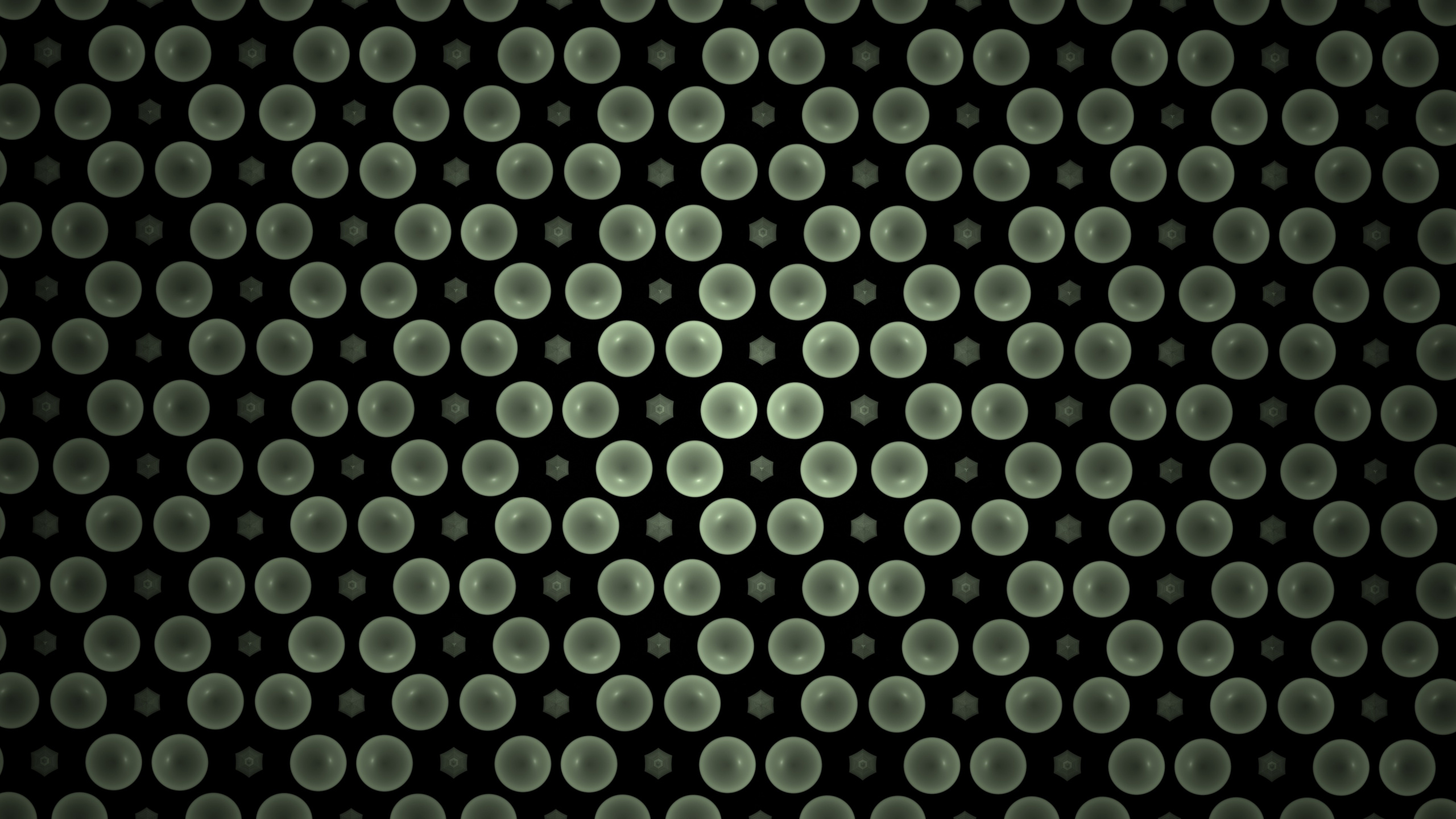 Textil de Lunares en Blanco y Negro. Wallpaper in 2560x1440 Resolution