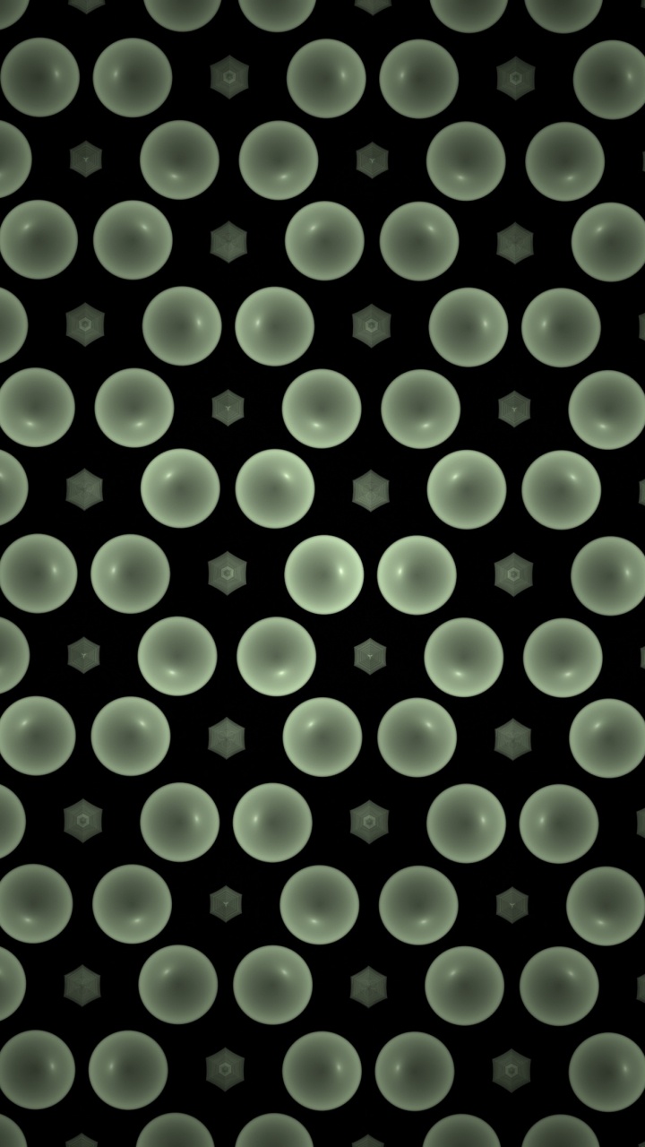 Schwarz-weiß Gepunktetes Textil. Wallpaper in 720x1280 Resolution