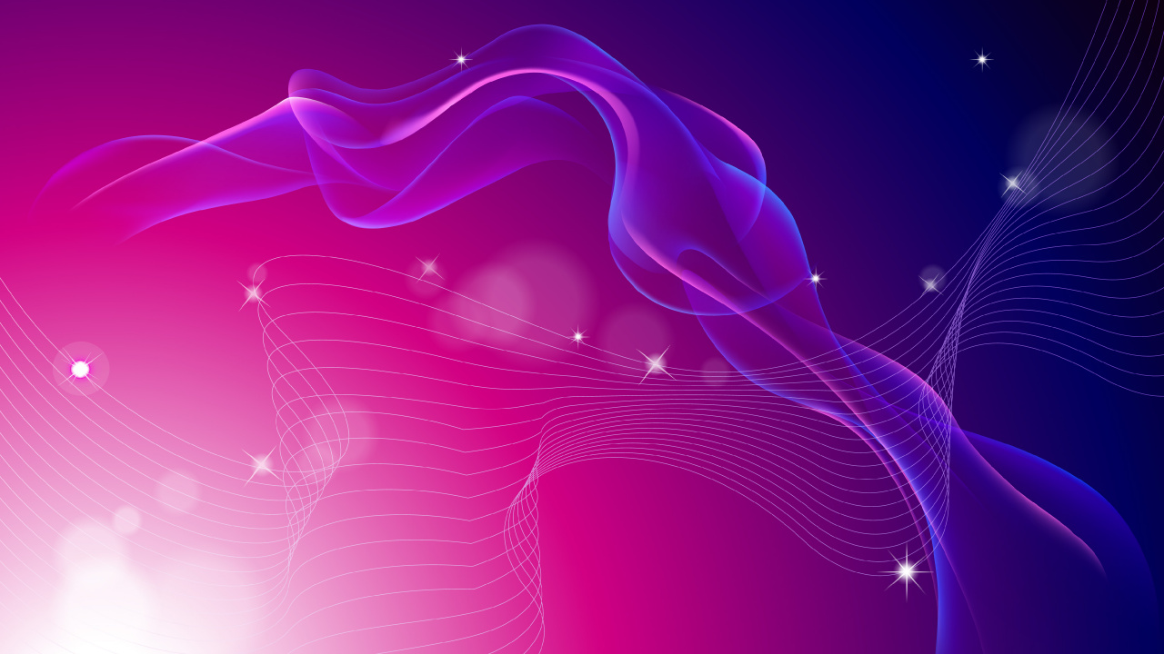 Purple and White Light Illustration. Wallpaper in 1280x720 Resolution