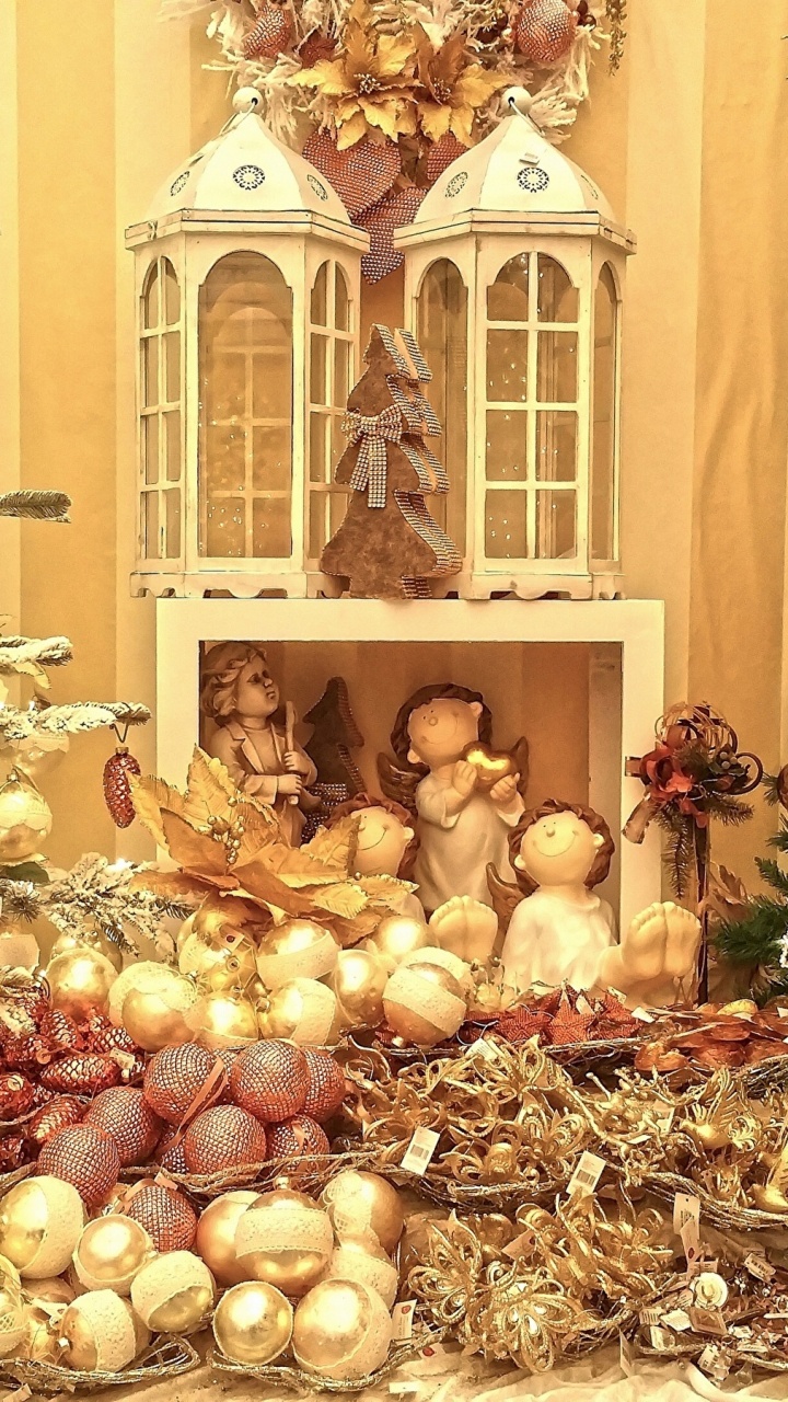 Christmas Day, Christmas Tree, Christmas, Christmas Decoration, Decor. Wallpaper in 720x1280 Resolution