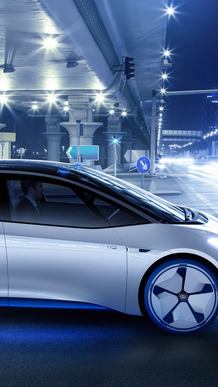 Volkswagen i d Concept, Volkswagen id 3, Volkswagen Group, Volkswagen, Cars. Wallpaper in 720x1280 Resolution