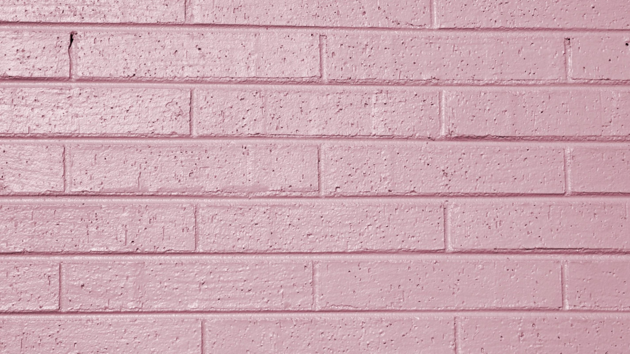 Pared de Ladrillo Rosa y Blanco. Wallpaper in 1280x720 Resolution