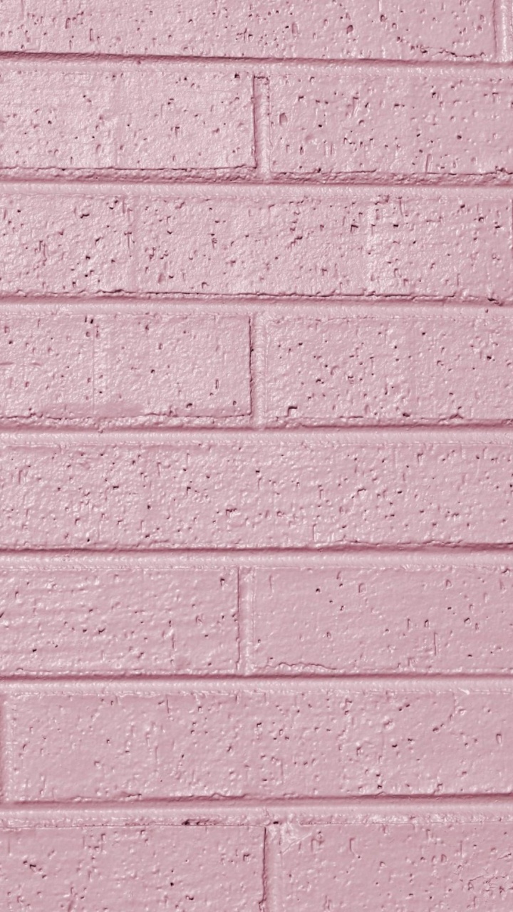 Pared de Ladrillo Rosa y Blanco. Wallpaper in 720x1280 Resolution