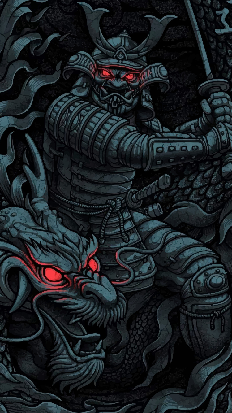 Samouraï Japonais, Samouraï, L'art Japonais, Ils, Art. Wallpaper in 750x1334 Resolution