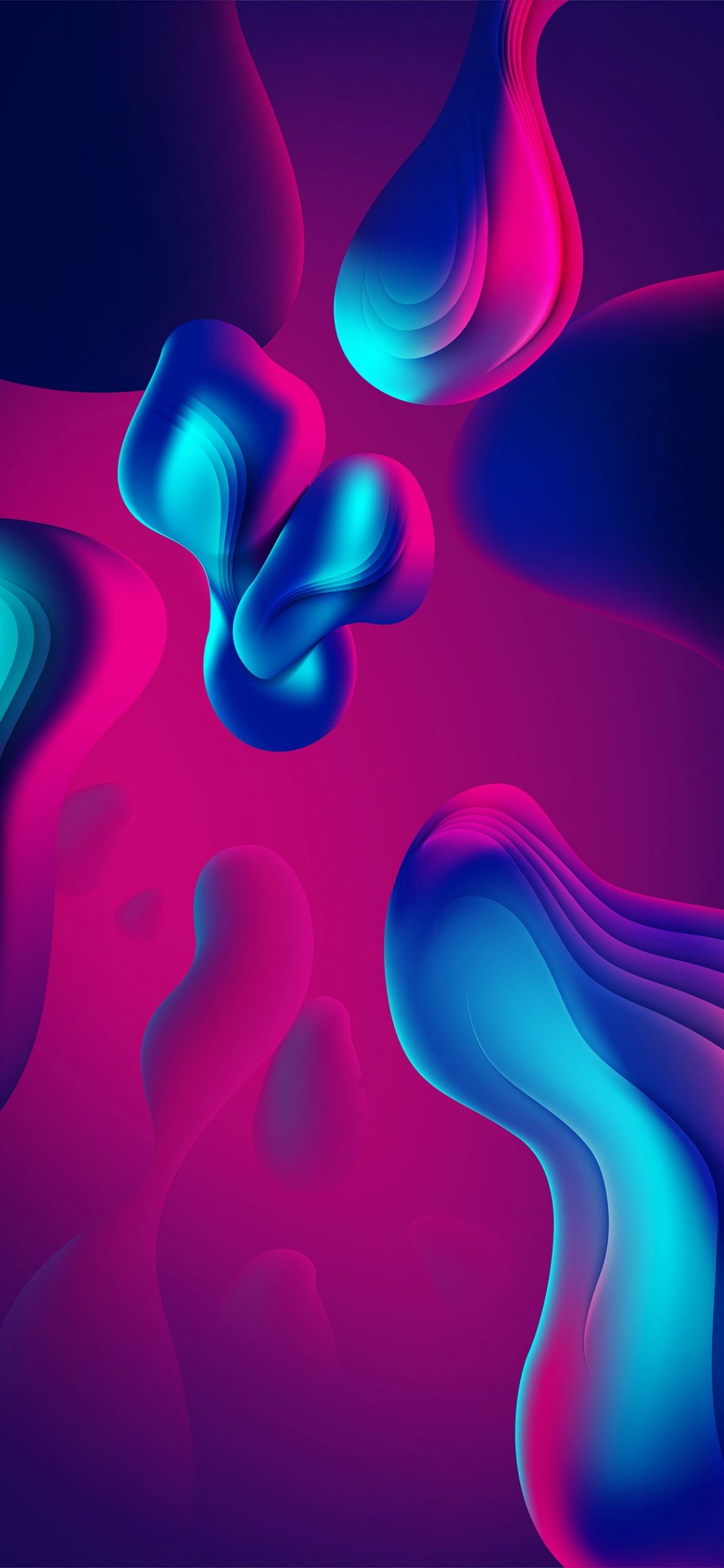 Apples, Smartphone, Colorfulness, Liquid, Purple. Wallpaper in 1125x2436 Resolution