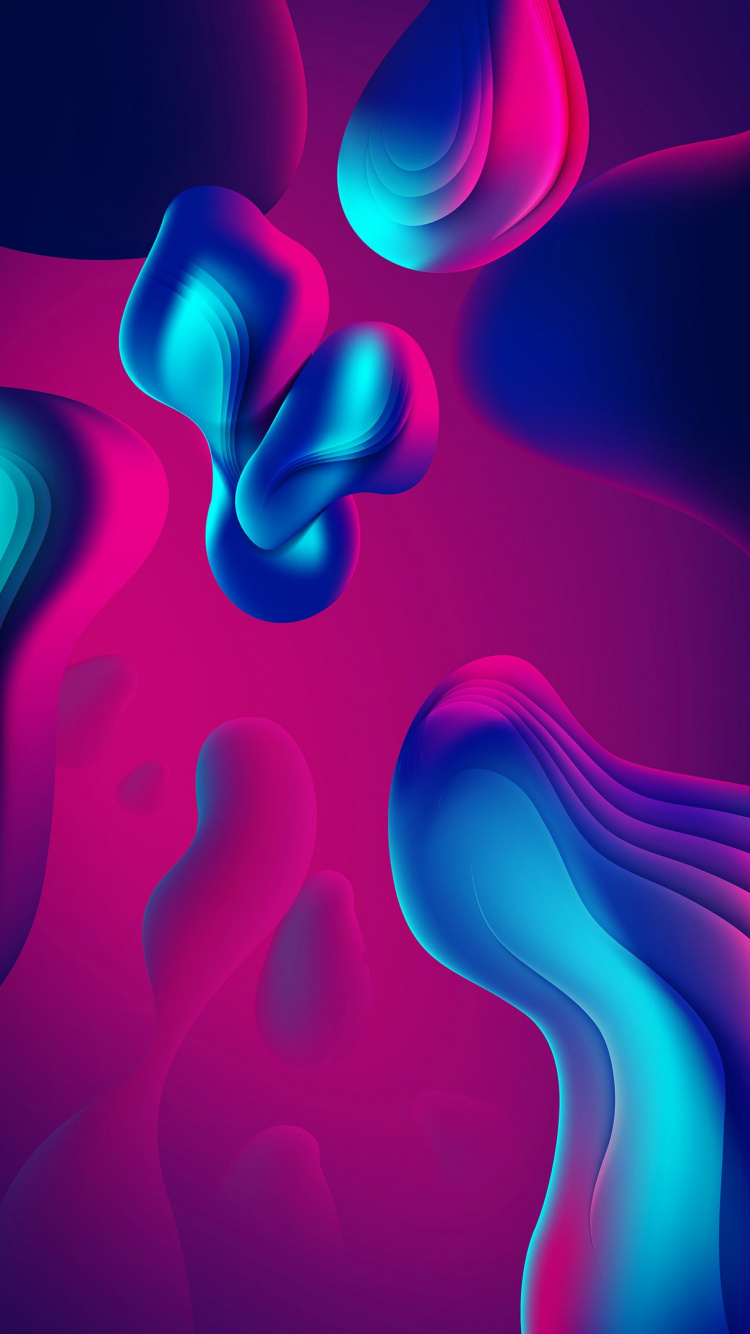 Apples, Smartphone, Colorfulness, Liquid, Purple. Wallpaper in 750x1334 Resolution