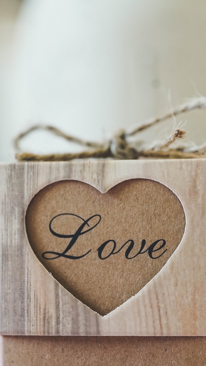 心脏, 礼物, 爱情, 文本, 婚礼厚待 壁纸 720x1280 允许