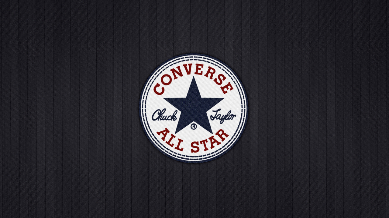 Converse, Graphics, Converse All Star, Logo, Badge. Wallpaper in 1280x720 Resolution