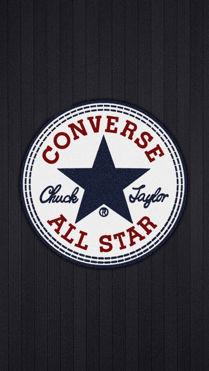 Converse, Graphics, Converse All Star, Logo, Badge. Wallpaper in 720x1280 Resolution