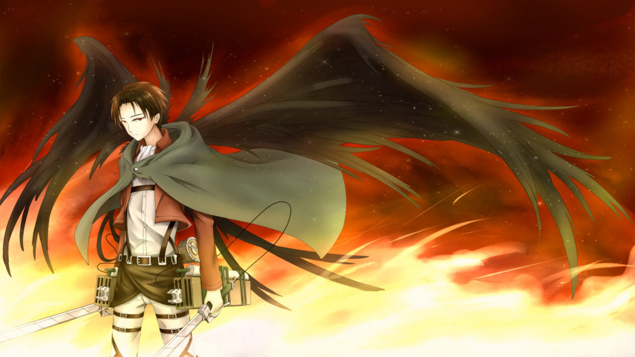 Personnage D'anime Masculin Aux Cheveux Noirs. Wallpaper in 1280x720 Resolution