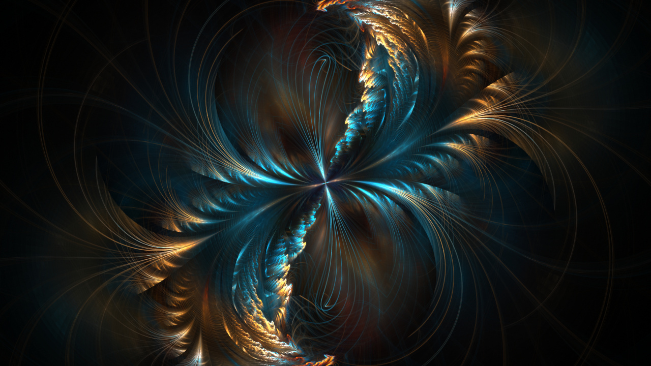 Blue and White Light Digital Wallpaper. Wallpaper in 1280x720 Resolution