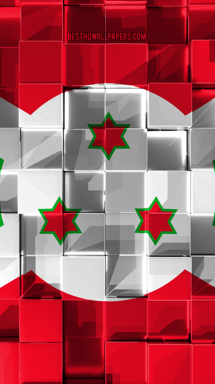 绿色的, 红色的, 对称, 广场, 苏格兰 壁纸 750x1334 允许