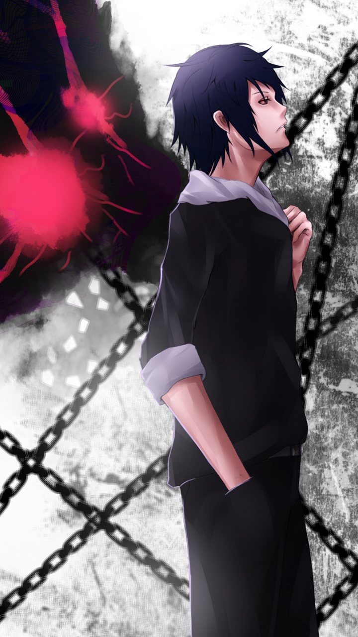 Pintura Abstracta Azul Rojo y Blanco. Wallpaper in 720x1280 Resolution