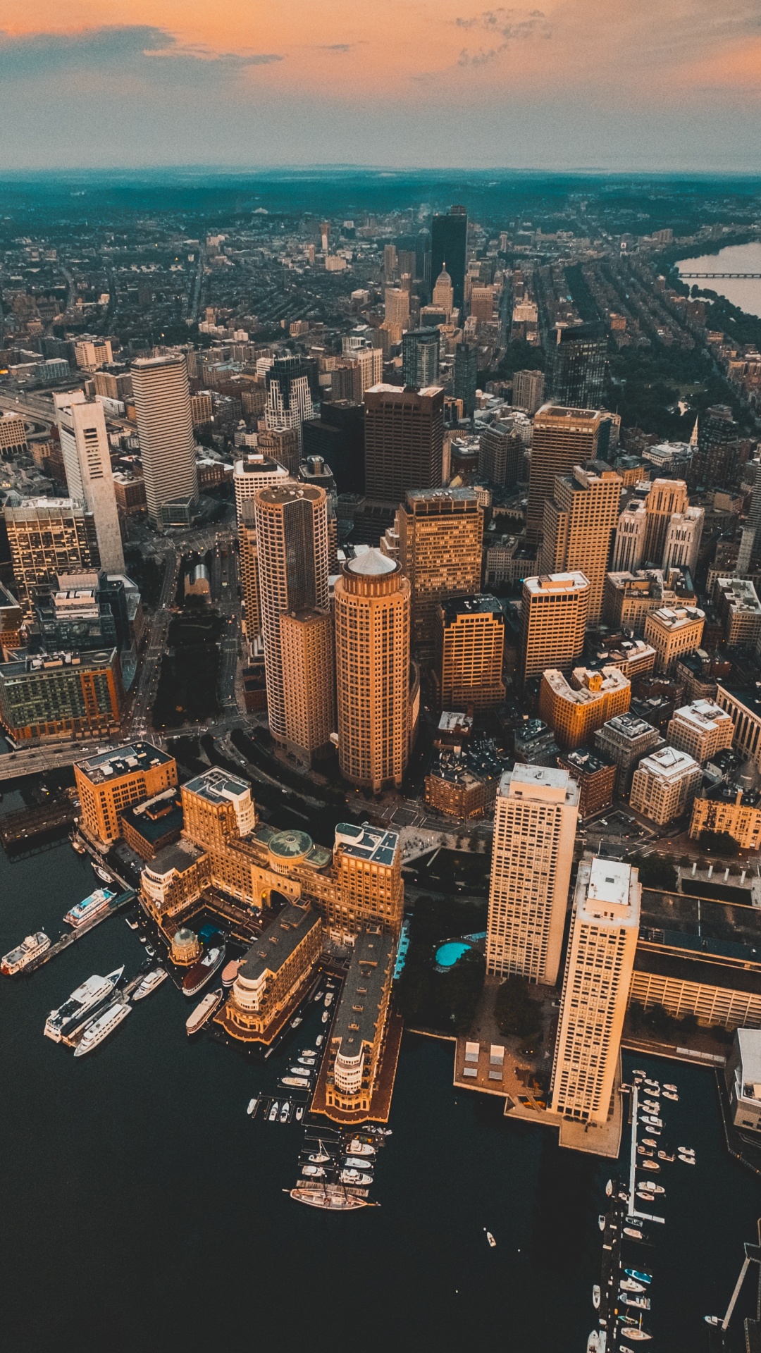 Aerial View of City Buildings During Daytime. Wallpaper in 1080x1920 Resolution