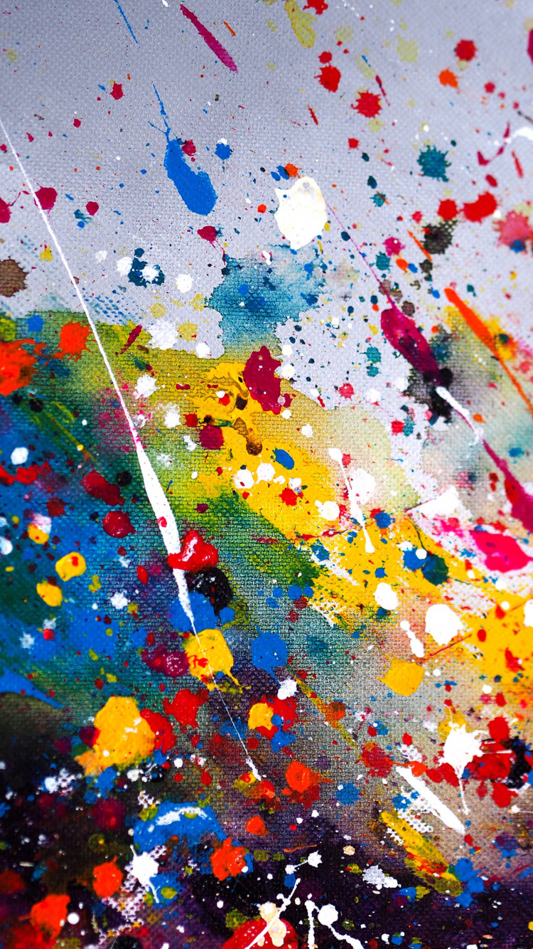 Malerei, Farbigkeit, Farbe, Kunstfarbe, Kunst. Wallpaper in 750x1334 Resolution