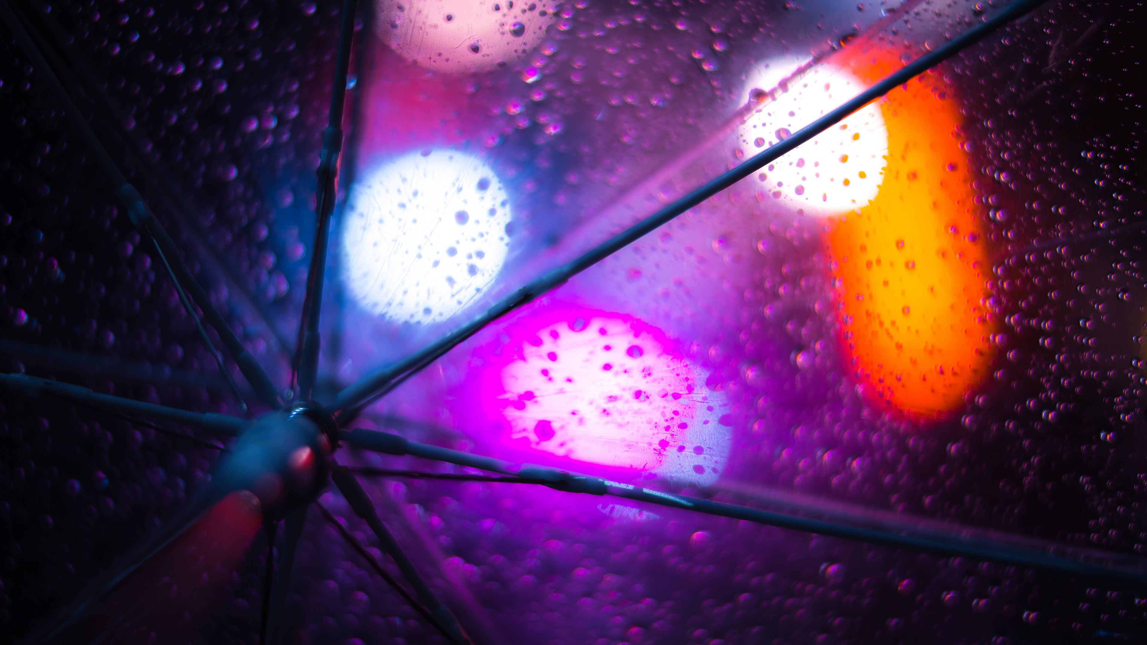 紫色的, 紫罗兰色, 光, 空间, 品红色 壁纸 3840x2160 允许