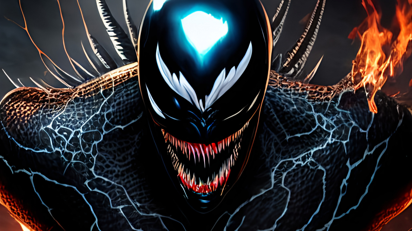 Cartoon, Gas, Art, Electric Blue, Darkness. Wallpaper in 1366x768 Resolution