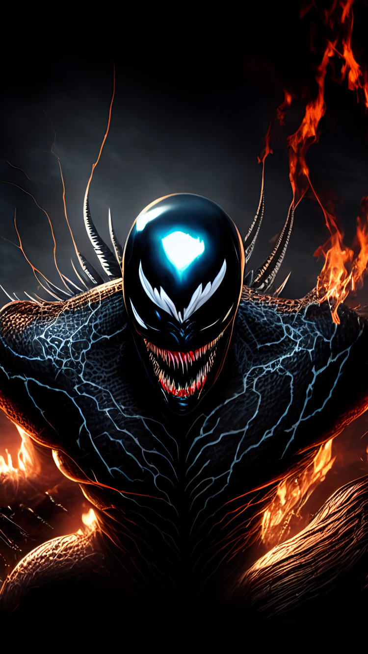 Cartoon, Gas, Art, Electric Blue, Darkness. Wallpaper in 750x1334 Resolution