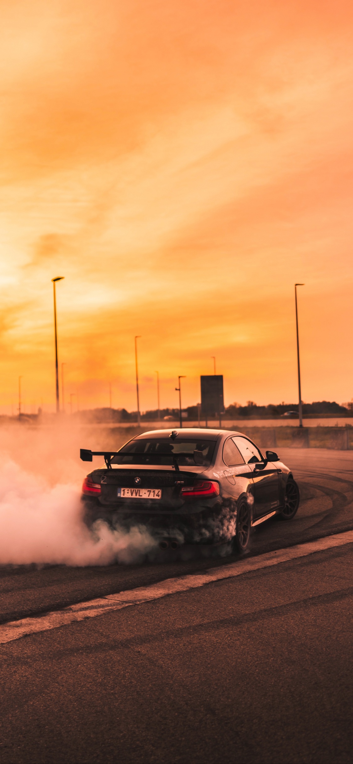 Car, Sportwagen, Drifting, Bayerische Motoren Werke AG, Toyota Soarer. Wallpaper in 1125x2436 Resolution