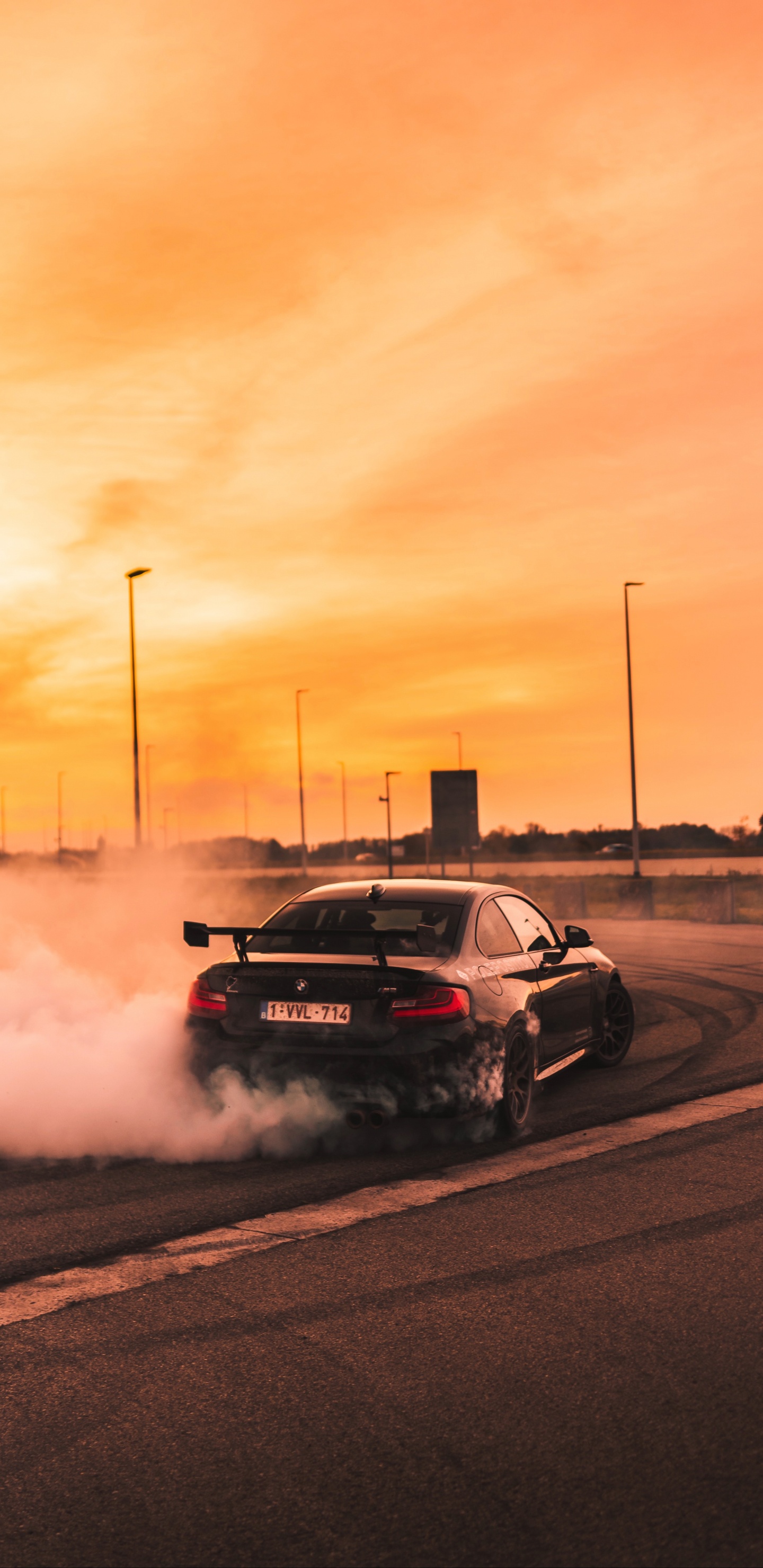 Car, Sportwagen, Drifting, Bayerische Motoren Werke AG, Toyota Soarer. Wallpaper in 1440x2960 Resolution