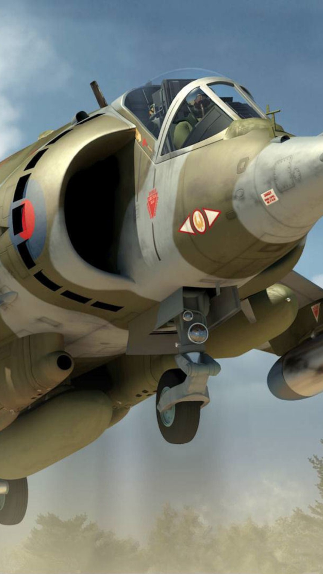 White and Black Fighter Plane in Mid Air During Daytime. Wallpaper in 1080x1920 Resolution