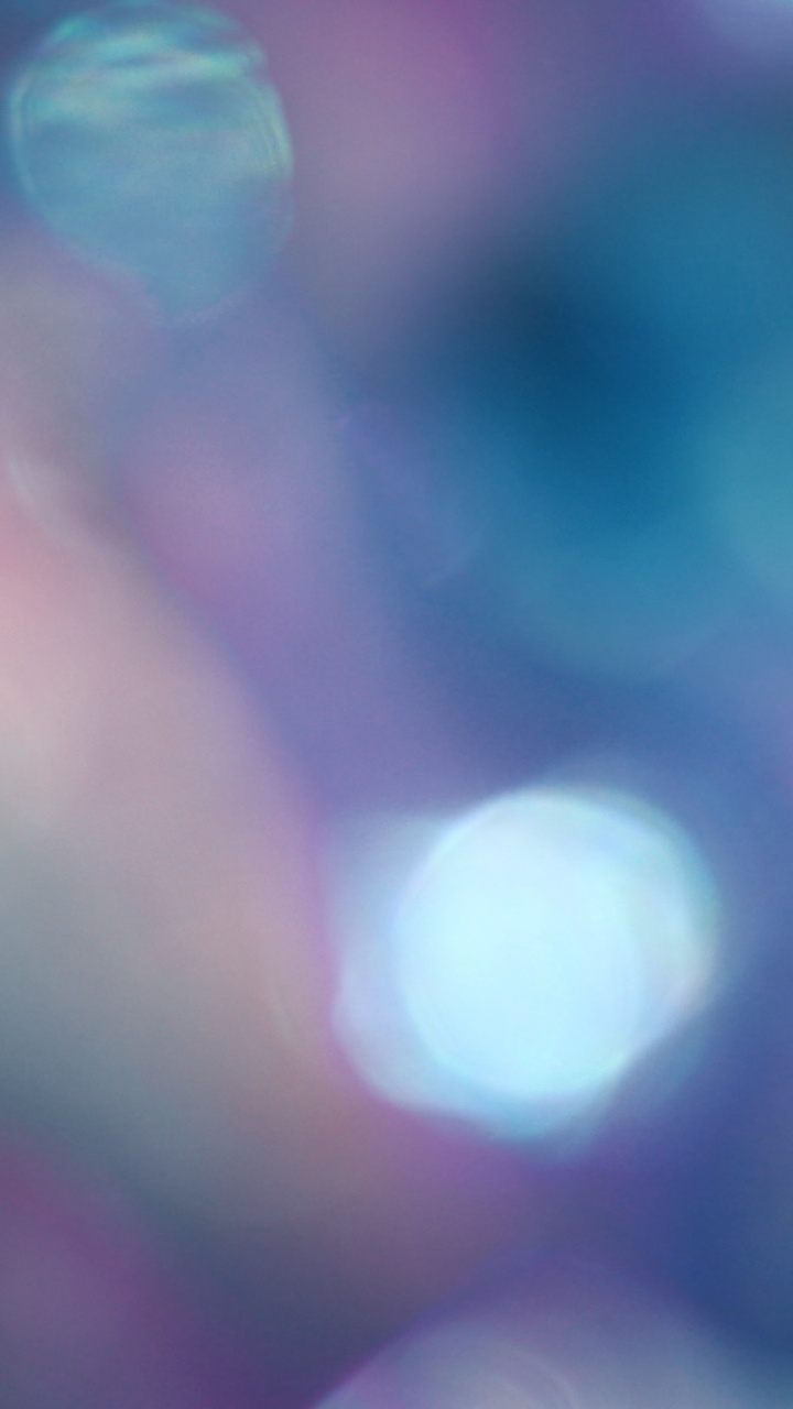 Lumières Bokeh Blanches et Violettes. Wallpaper in 720x1280 Resolution
