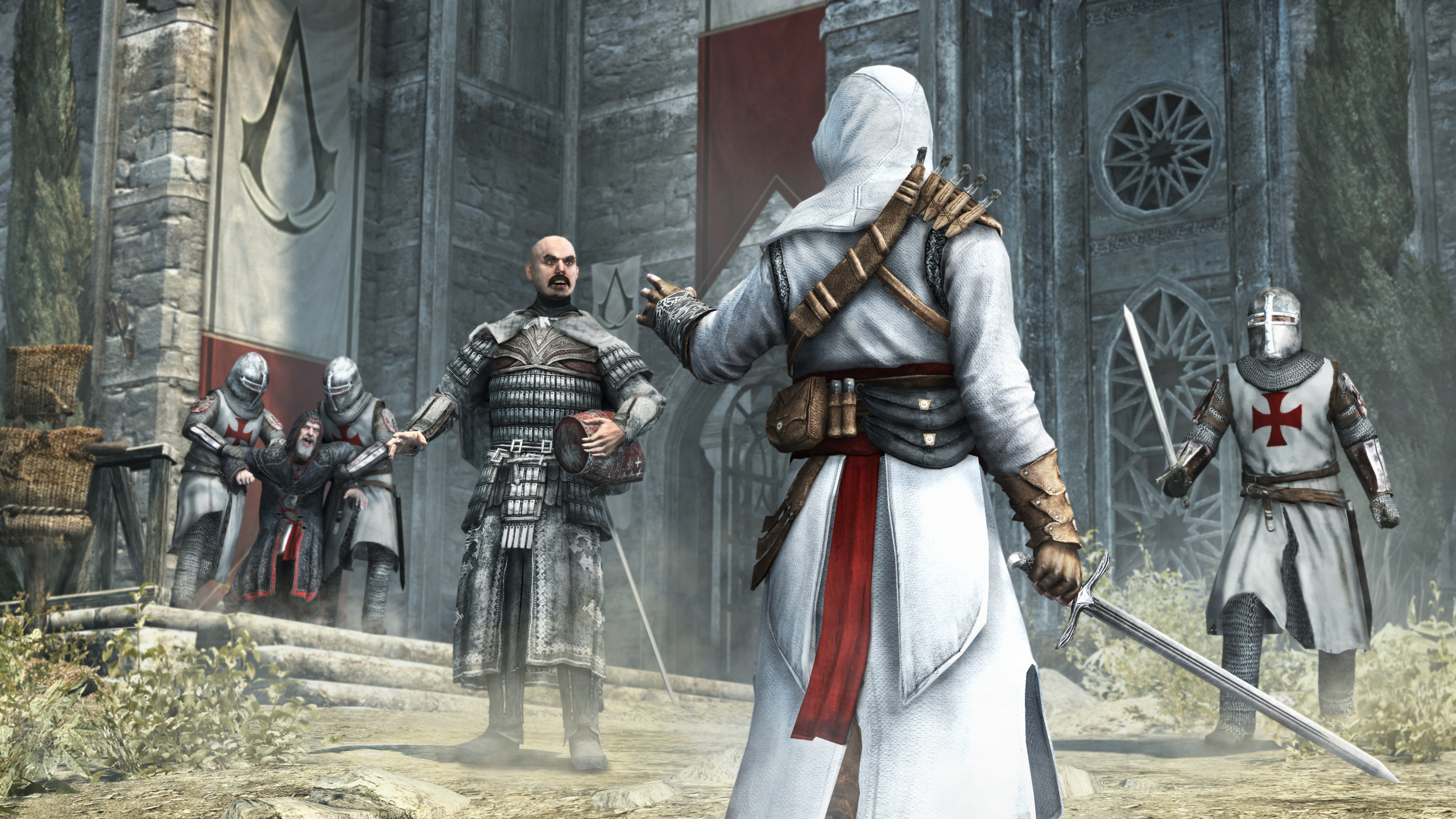 Assassins Creed Revelations, Assassins Creed, Altar Ibn-LaAhad, Ezio Auditore, Ubisoft. Wallpaper in 2560x1440 Resolution