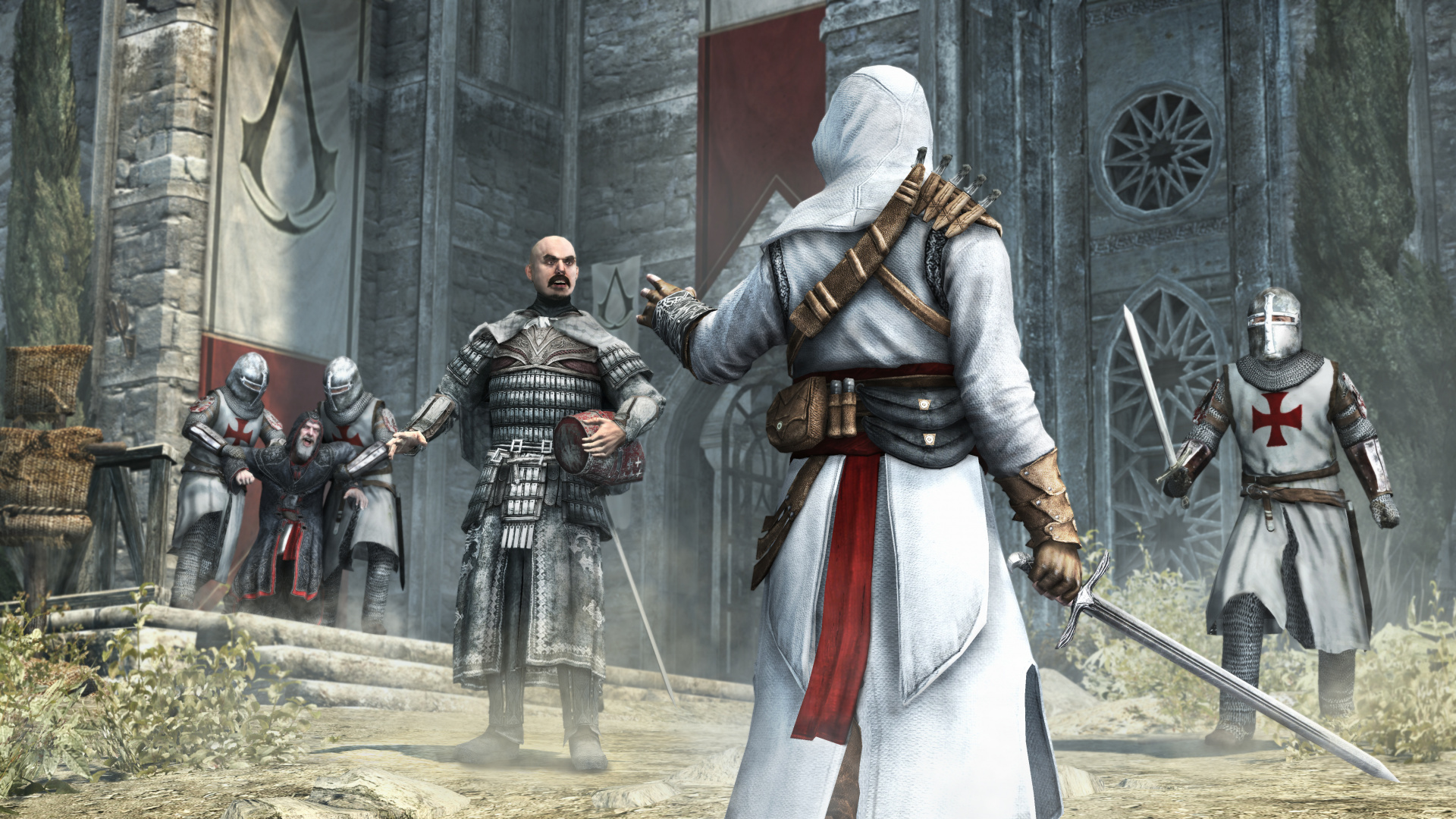 Assassins Creed Revelations, Assassins Creed, Altar Ibn-LaAhad, Ezio Auditore, Ubisoft. Wallpaper in 1920x1080 Resolution