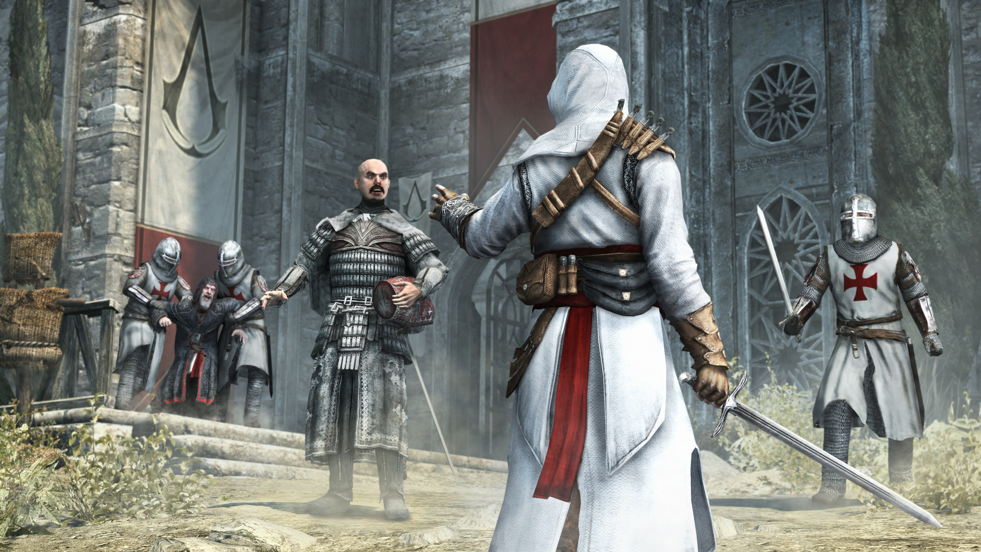 Assassins Creed Revelations, Assassins Creed, Autel Ibn-LaAhad, Ezio Auditore, Ubisoft. Wallpaper in 3840x2160 Resolution