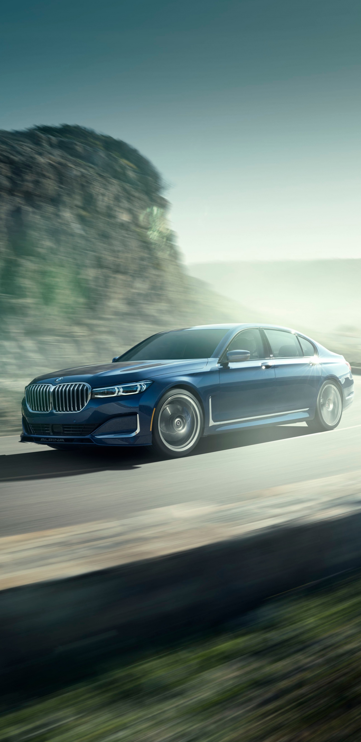 Black Audi Coupe on Road During Daytime. Wallpaper in 1440x2960 Resolution