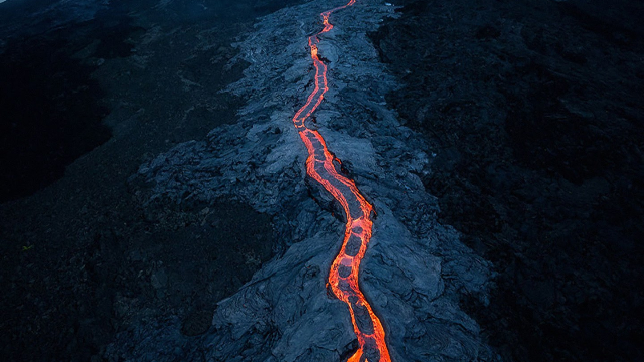 Lave, Volcan, Nature, Volcan-bouclier, Fissure Évent. Wallpaper in 1280x720 Resolution