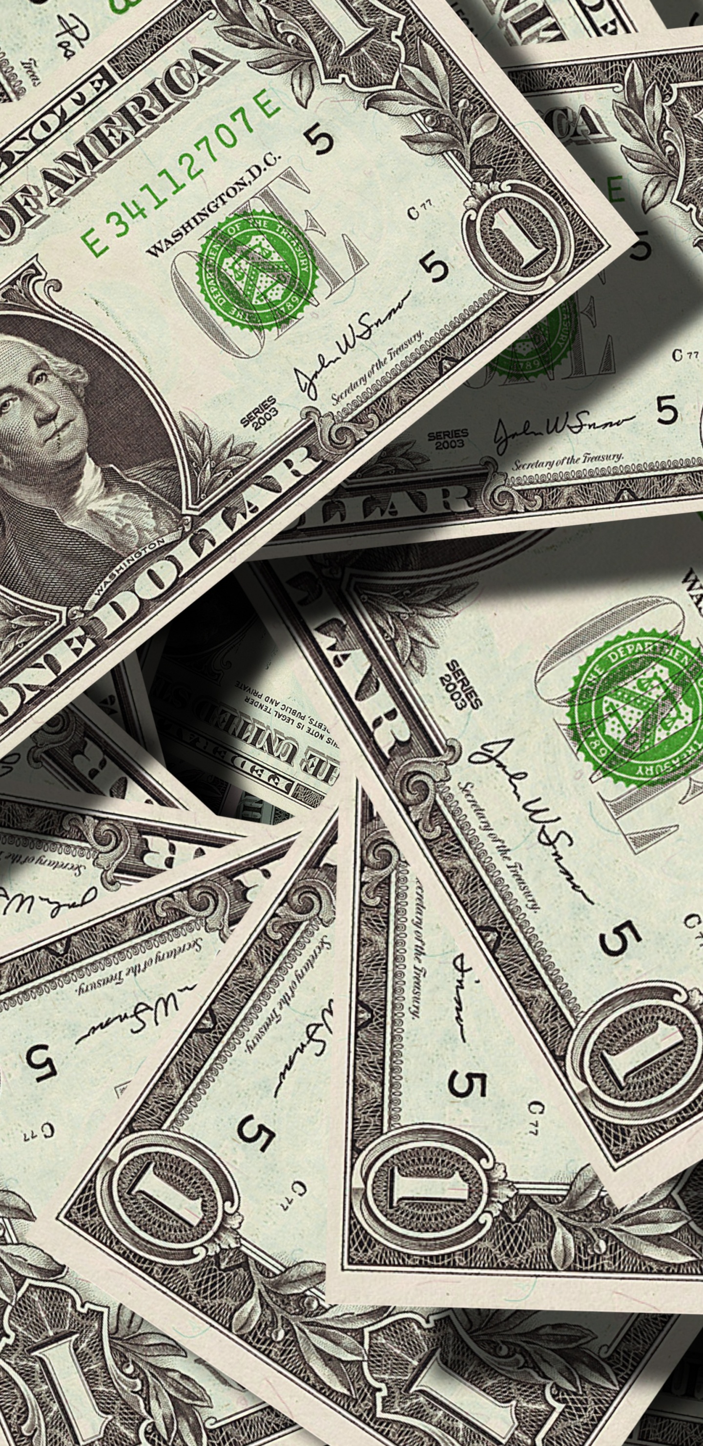 1 us Dollar Bill. Wallpaper in 1440x2960 Resolution