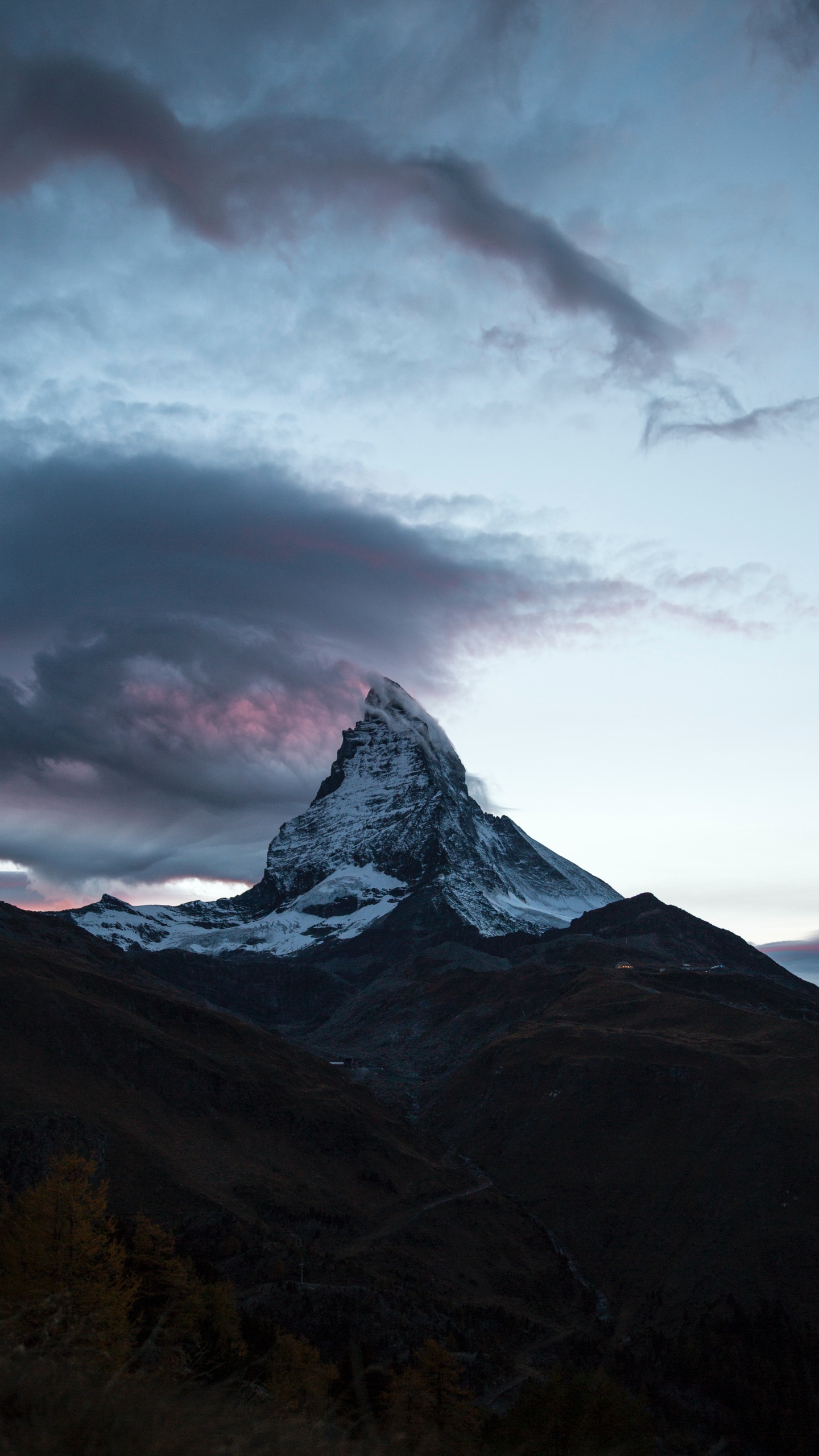 Montaña, Cumbre, Naturaleza, Ambiente, Highland. Wallpaper in 1440x2560 Resolution
