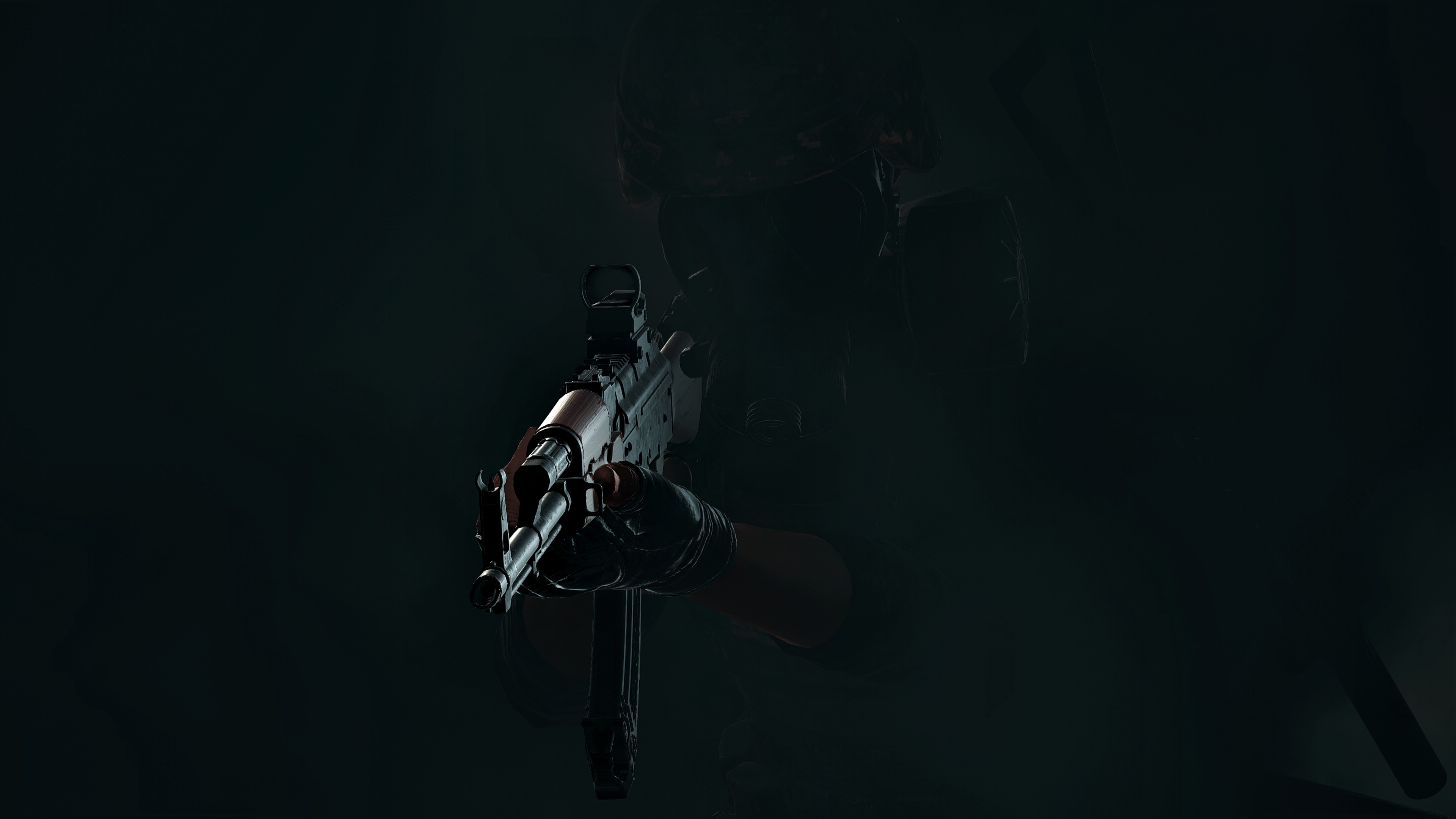 Espacio, Nave, Animación, Composición Digital, Ciencia. Wallpaper in 3840x2160 Resolution