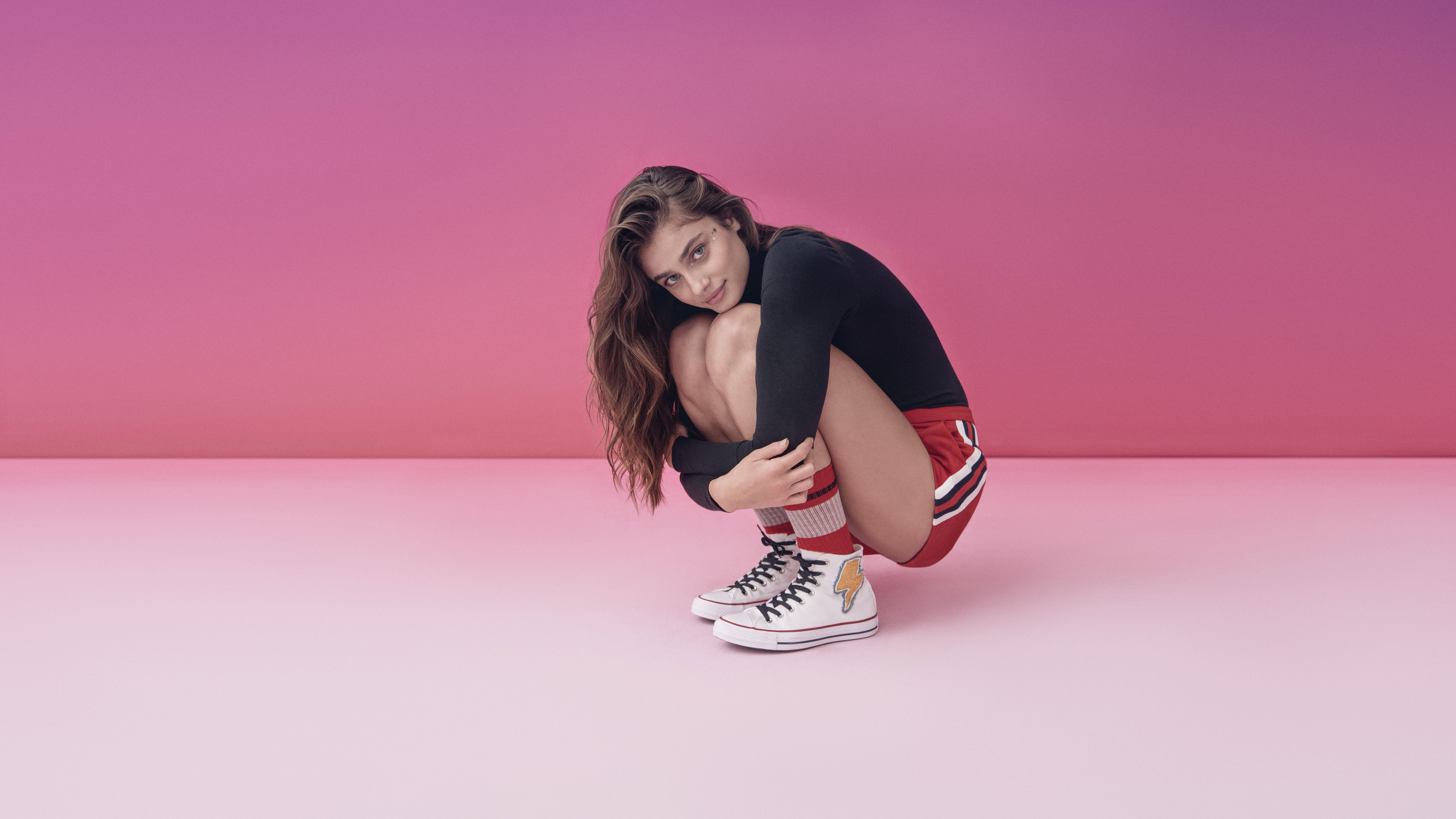 Taylor Hill, Victorias Secret, Modèle, Pink, Peau. Wallpaper in 3840x2160 Resolution