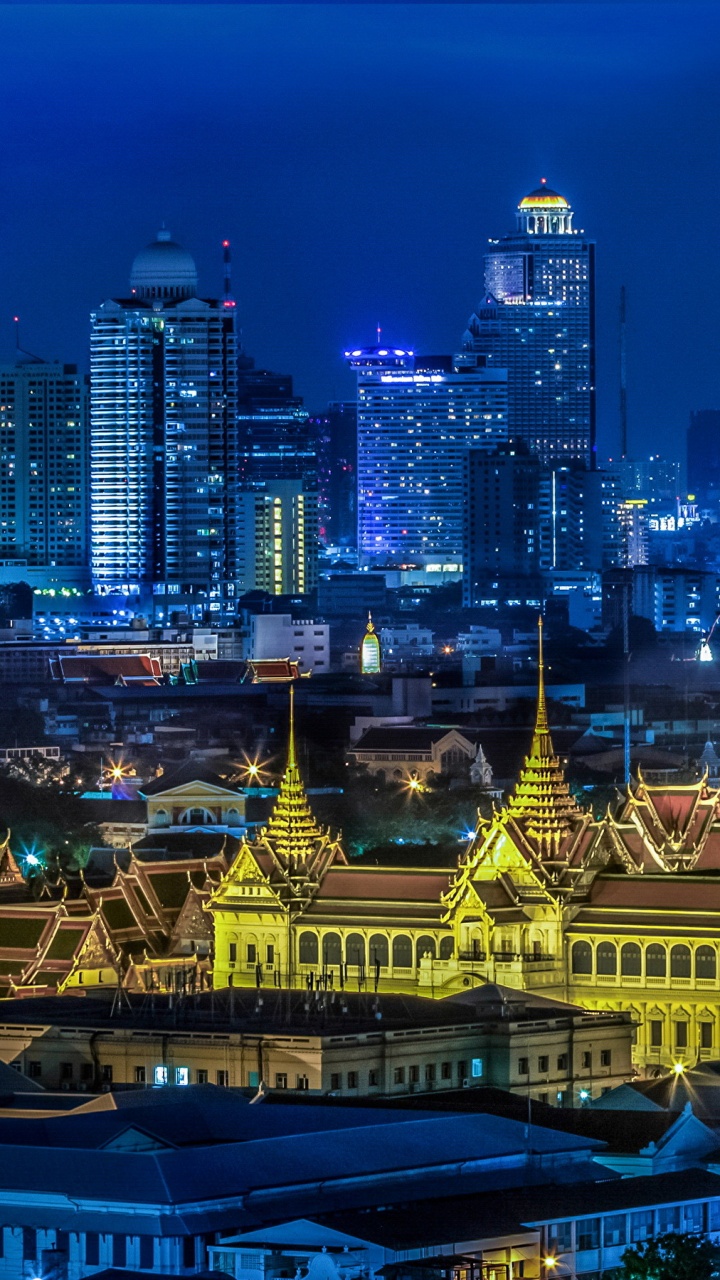 曼谷, 吉隆坡, 城市, 城市景观, 大都会 壁纸 720x1280 允许