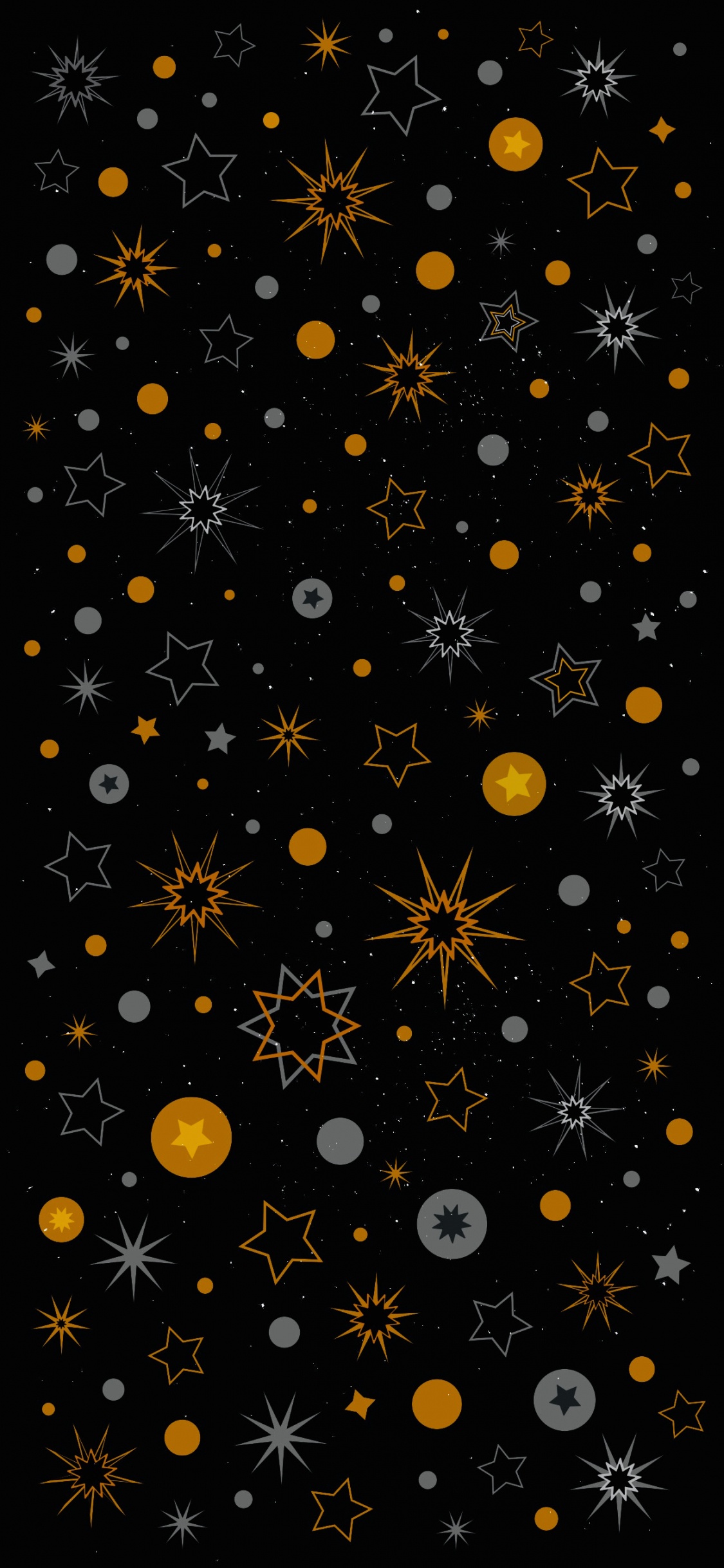 苹果, 棕色, 橙色, 艺术, 矩形 壁纸 1125x2436 允许